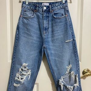 Zara mom jeans size 27
